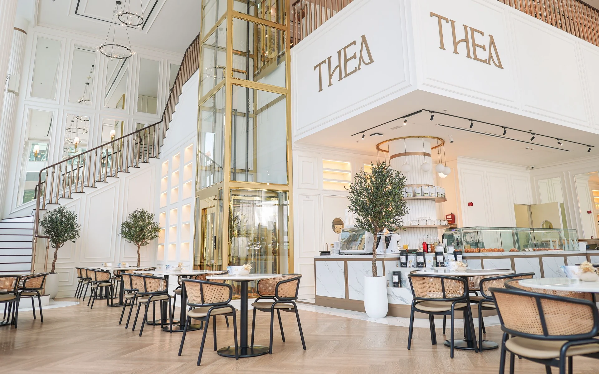 Thea restaurant hero interior media